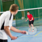 badminton spil